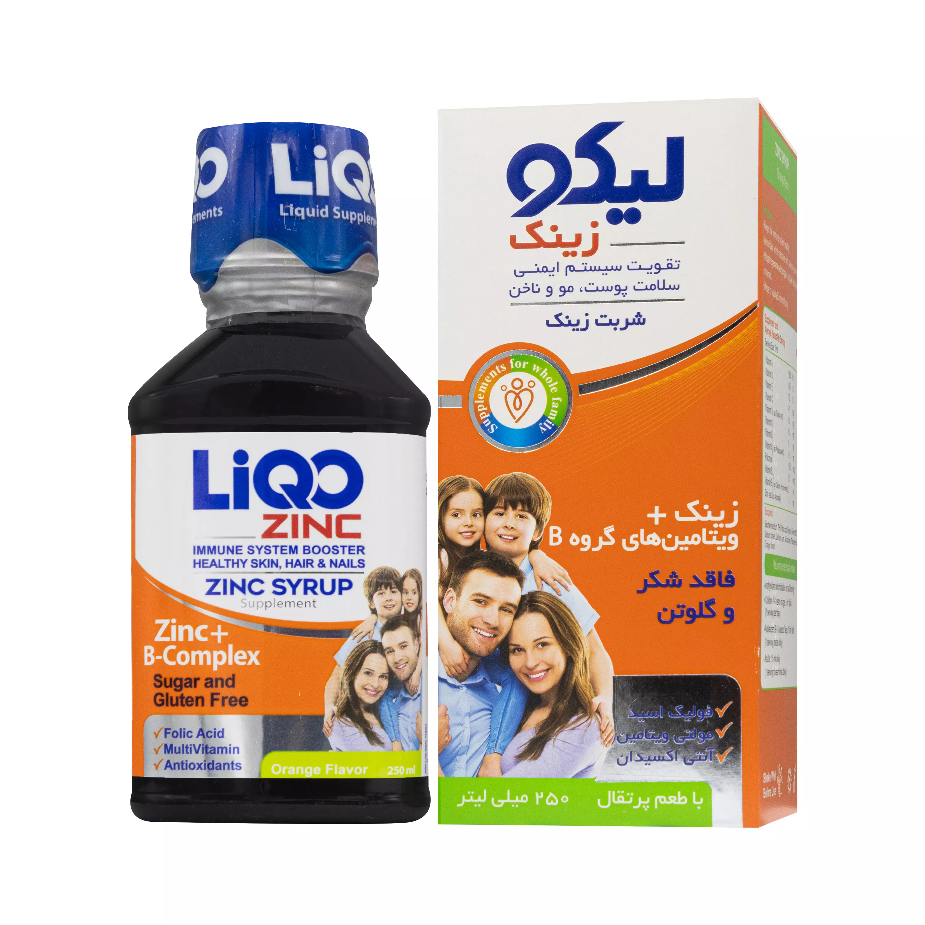 شربت لیکو زینک ابیان فارمد